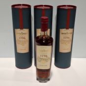 3 X BRAND NEW BOXED SANTA TERRESA 1796 SOLERA RUM 700ML