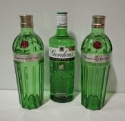 7 X PIECE BRAND NEW MIXED LOT TO INCLUDE 2 X TANQUERAY NO.TEN GIN 70CL - 5 X GORDONS LONDON DRY