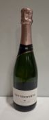 8 X BRAND NEW COTTONWORTH SPARKLING ROSE BRUT 75CL