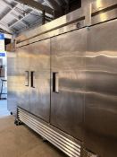 True Model T-72 3 Door Refrigerator