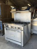 Royal 6 Burner Gas Range w/Oven Below
