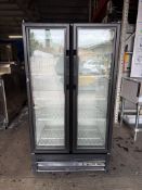 True Model GDM-30-LD 2 Glass Door Refrigerator