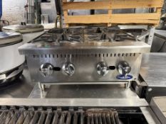 Cookrite By Atosa Countertop 4 Burner Gas Range