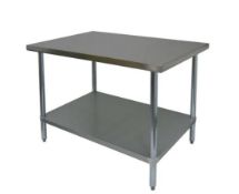 New GSW WT-P3048 Work Table All S/S, 30" X 48"