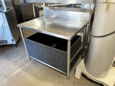 Stainless Steel Worktable w/Pull Out Drawer