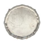 A Elizabeth II silver salver