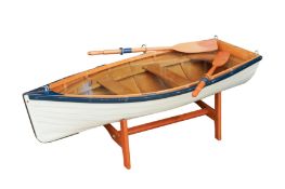 A ROWING BOAT COFFEE TABLE, LATE 20TH CENTURY