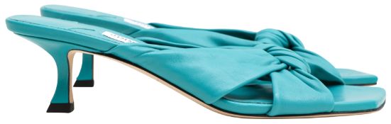 Jimmy Choo Turquoise Avenue 50 Heeled Sandal - Size 37