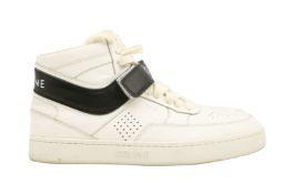 Celine White Lace Up Sneaker - Size 40