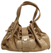 Jimmy Choo Metallic Gold Riki Bag