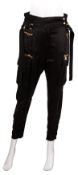 Balmain Black Tapered Cargo Trouser - Size 38