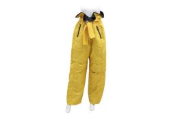 Dolce & Gabbana Yellow Padded Ski Pants - Size 40