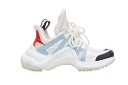 Louis Vuitton White Archlight Sneaker - Size 38.5