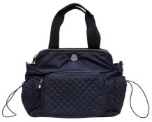 Moncler Navy Nylon Changing Bag