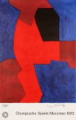 § After Serge Poliakoff (Russian/French 1900-1969) Olympische Spiele München