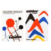 Alexander Calder (American 1898-1976) Galerie Maeght (two works)