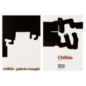 § Eduardo Chillida (Spanish 1924-2002) Galerie Maeght (two exhibition posters)