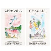 Marc Chagall (Russian/French `1887-1985) Lithographies Originales Recentes