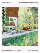 Jonas Wood (American b.1977) Interiors and Landscapes