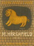 § Maurice Hirshfield (Polish/American 1872-1946) M. Hirshfield