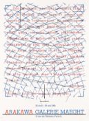 Shusaku Arakawa (Japanese 1963-2010) Galerie Maeght