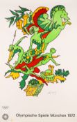 § Charles Lapicque (French 1898-1988) Olympische Spiele München