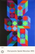 § Victor Vasarely (Hungarian/French 1906-1997) Olympische Spiele München