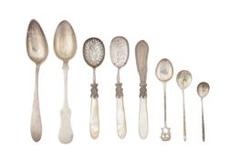 An early 19th century Austrian 13 loth (812 standard) silver tablespoon, Vienna probably 1818 by Kar