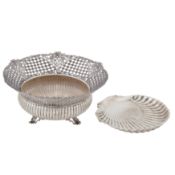 A mid-20th century American sterling silver dish, Rhode Island 1944 by Gorham