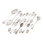 A George IV Scottish sterling silver toddy ladle, Edinburgh 1829 by Marshall and Sons