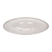 A mid-20th century Egyptian 900 standard silver bowl or ewer stand, Cairo post-1944