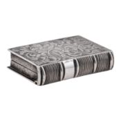 A Victorian sterling silver vinaigrette, Birmingham 1841 by Taylor and Perry