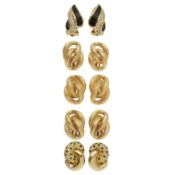 Christian Dior Clip On Earring Collection