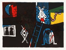 § Alan Davie C.B.E. R.A. (British, 1920-2014) Fox Watch III