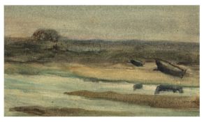 Henry Boddington (British, 1849-1925) River Landscape 