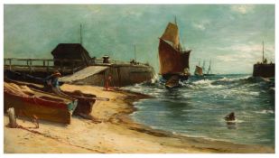 After Edwin John Ellis (British, 1842-1895) The Harbour Bar