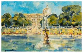 § Walter John Beauvais (British, 1942-1998) Les Jardins du Luxembourg