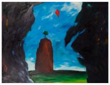 Vivien Blackett (British, b.1955) High As A Kite