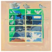 § David Michie O.B.E. R.S.A. (British, 1928-2015) The Pigeon Loft/Setting the Birds Free