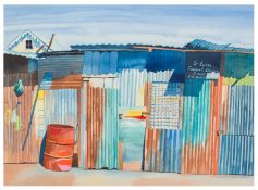 § Poul Webb (British, b.1947) Fishermans' Co-operative Society, Castries 