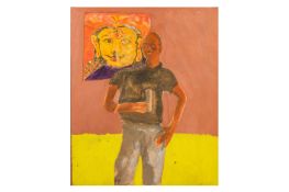 § Patrick Procktor R.A. (British, 1936-2003) Portrait of a man standing