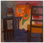 § John Melville (British, 1902-1986) Preparing Dinner