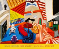 § David Hockney O.M. C.H. R.A. (British, b.1937) Montcalm Interior at 7 O'Clock