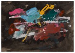 § Alan Davie C.B.E. R.A. (British, 1920-2014) Zen Poem Noir
