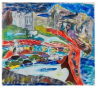 Elizabeth Dax (British/American, 1955-2017) Quarterdeck 1987