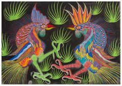Francisco Da Silva (Brazilian, 1920-1985) 'Galos', 1973