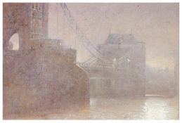 § James Gemmill (British, b.1954) The Thames at Tower Bridge