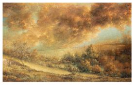 § Michael Tain (British, b.1927) View of Cottage, Ashburnham. Sussex