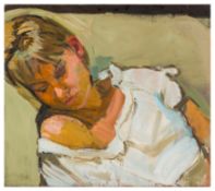 § Paul Gopal Chowdhury (Indian, b. 1949) Joey Asleep III - 1987