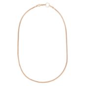 A serpentine chain necklace